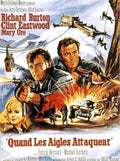 Whereeaglesdare3 Vintage Retro Advert Poster A4 Photo Print