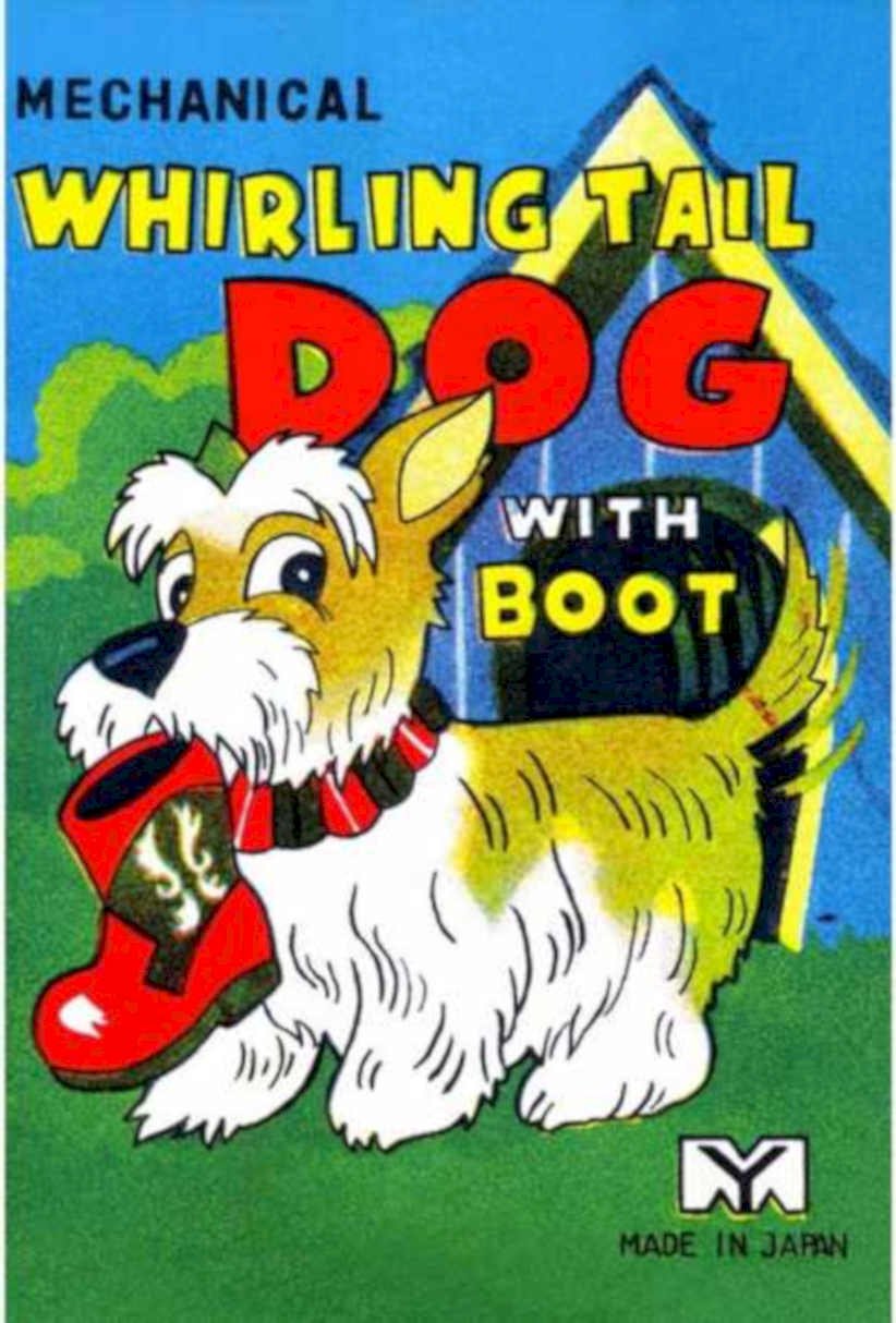 Whirling Tail Dog Vintage Retro Advert Ads A4 Photo Print