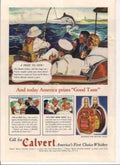 Whiskey Boat Marlin Vintage Retro Advert Ads A4 Photo Print