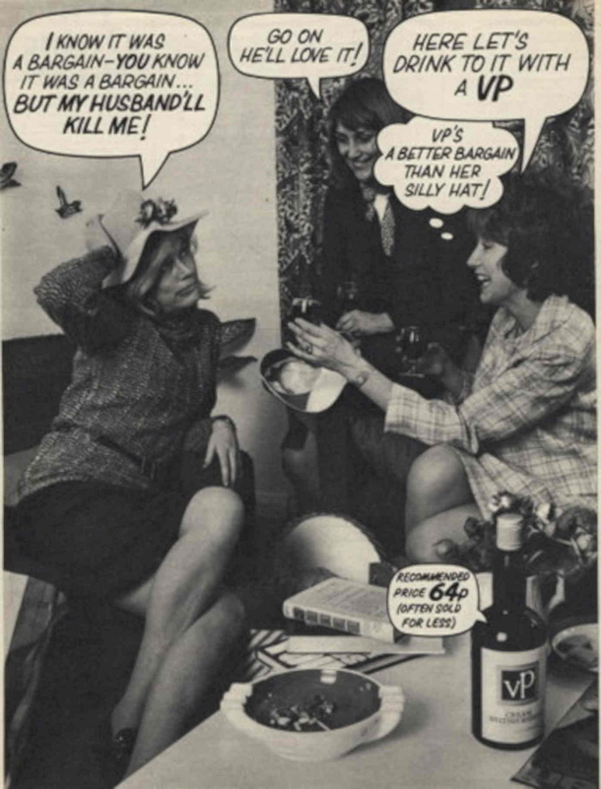 Whiskey Women Price 1950s Vintage Retro Advert Poster