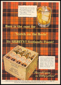 Whisky Crate Scotch Vintage Retro Advert Ads A4 Photo Print