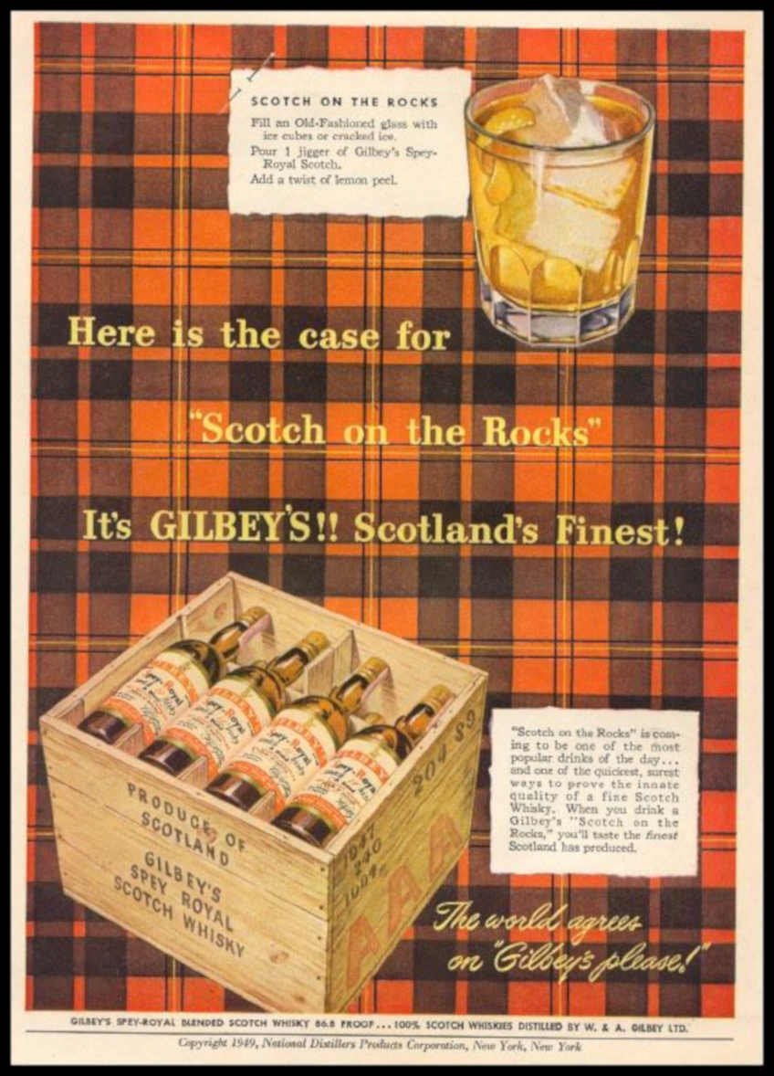 Whisky Crate Scotch Vintage Retro Advert Ads A4 Photo Print