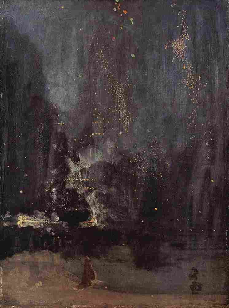 Whistler Falling Rocket Art A4 Photo Print