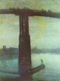 Whistler Old Battersea Bridge Art A4 Photo Print