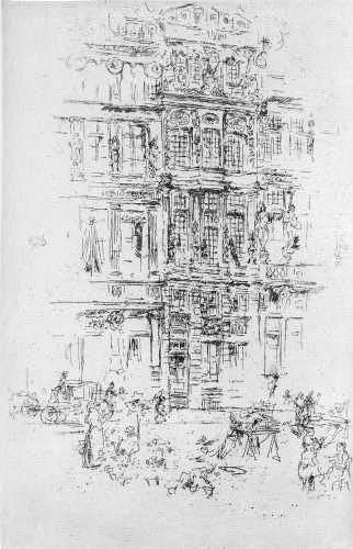 Whistler Palaces Brussels A4 Photo Print