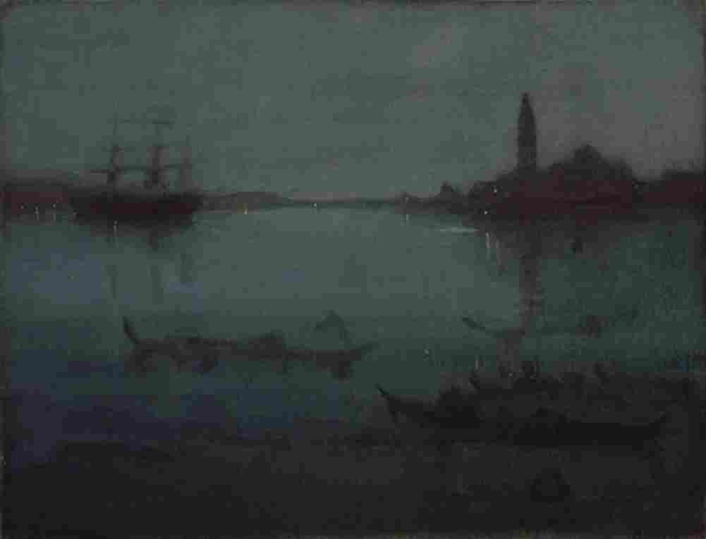Whistler The Lagoon Venice Art A4 Photo Print