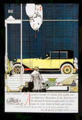 White Motor Carbiolet Vintage Retro Advert Ads A4 Photo Print
