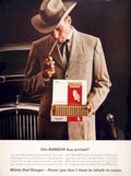 White Owl Ranger Vintage Retro Advert Ads A4 Photo Print