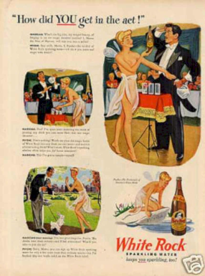 White Rock Magic Vintage Retro Advert Ads A4 Photo Print