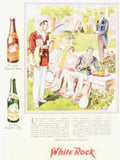 White Rock Picnic Vintage Retro Advert Ads A4 Photo Print