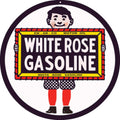 White Rose Gasoline 2 Vintage Retro Advert Ads A4 Photo Print