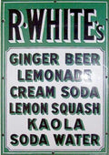 White S Refreshment Vintage Retro Advert Ads A4 Photo Print