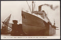White Star Line Rms Majestic In Floating Dry Dock Southampton Vintage A4 Photo Print