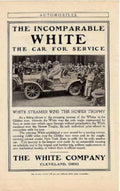 White Steamer Poster Vintage Retro Advert Ads A4 Photo Print