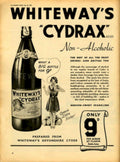 Whiteways Cydrax Bottle 1930s Vintage Retro Advert Poster