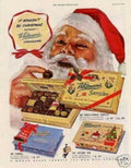 Whitmans Christmas Sampler Vintage Retro Advert Ads A4 Photo Print