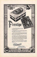 Whitmans Prestige Chocolates Vintage Retro Advert Ads A4 Photo Print