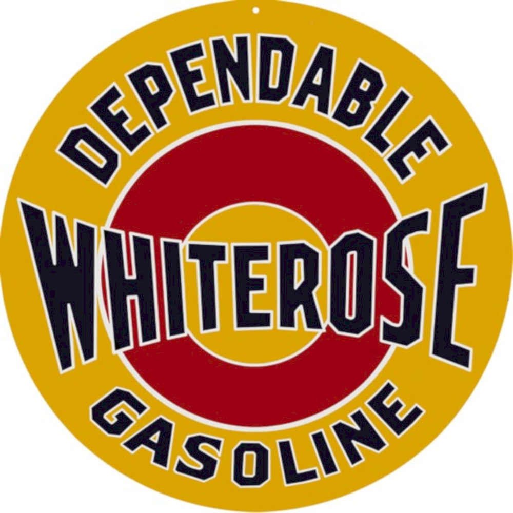 Whitrose Dependable Gasoline Vintage Retro Advert Ads A4 Photo Print