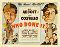  Who Done It 1942 02 film star poster A4 Photo Print
