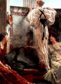 Who Is It Lawrence Alma Tadema A4 Photo Print