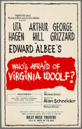 Who S AfraidThearte Vintage Retro Advert Poster