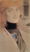 Who Will Redeem Myself Fernand Khnopff Symbolism A4 Photo Print