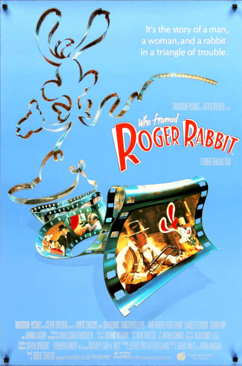Whoframedrogerrabbit17 Vintage Retro Advert Poster A4 Photo Print