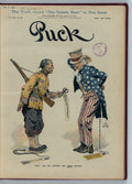 Why you no cuttee off your queue PUCK A4 Photo Print