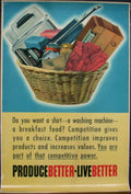 Wicker Basket Goods Vintage Retro Advert Ads A4 Photo Print