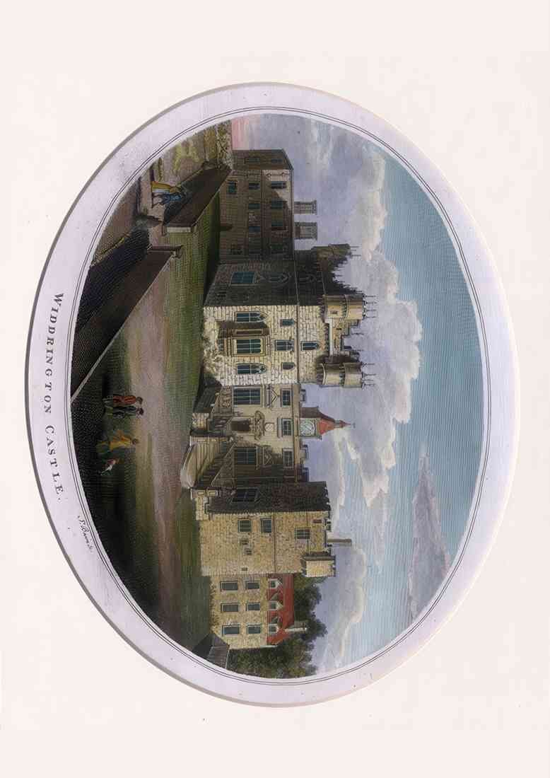 Widdrington Castle Northumberland Lambert Of Lewes Basire 1782 CROP A4 Photo Print