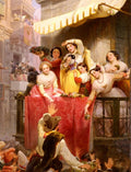 Wider Wilhelm Carnival In Rome Art A4 Photo Print