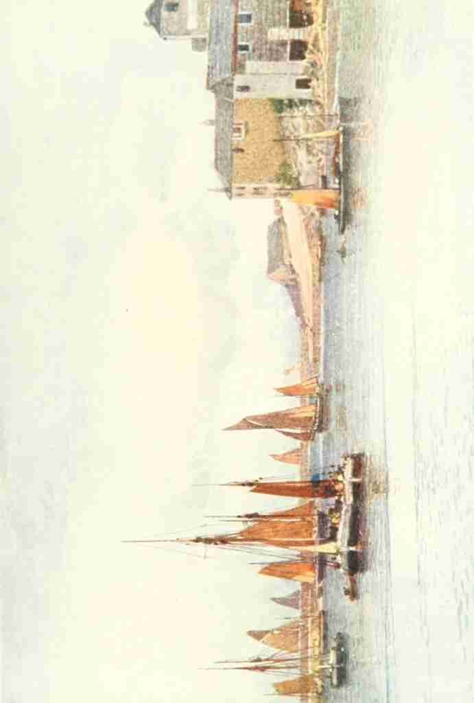 Widgery Frederick J 1861 1942 Devon 1913 Brixham Trawlers Vintage A4 Photo Print
