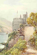 Widgery Frederick J 1861 1942 Devon 1913 Dartmouth Castle A4 Photo Print
