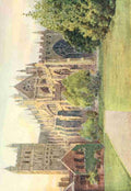Widgery Frederick J 1861 1942 Devon 1913 Exeter Cathedral Vintage A4 Photo Print
