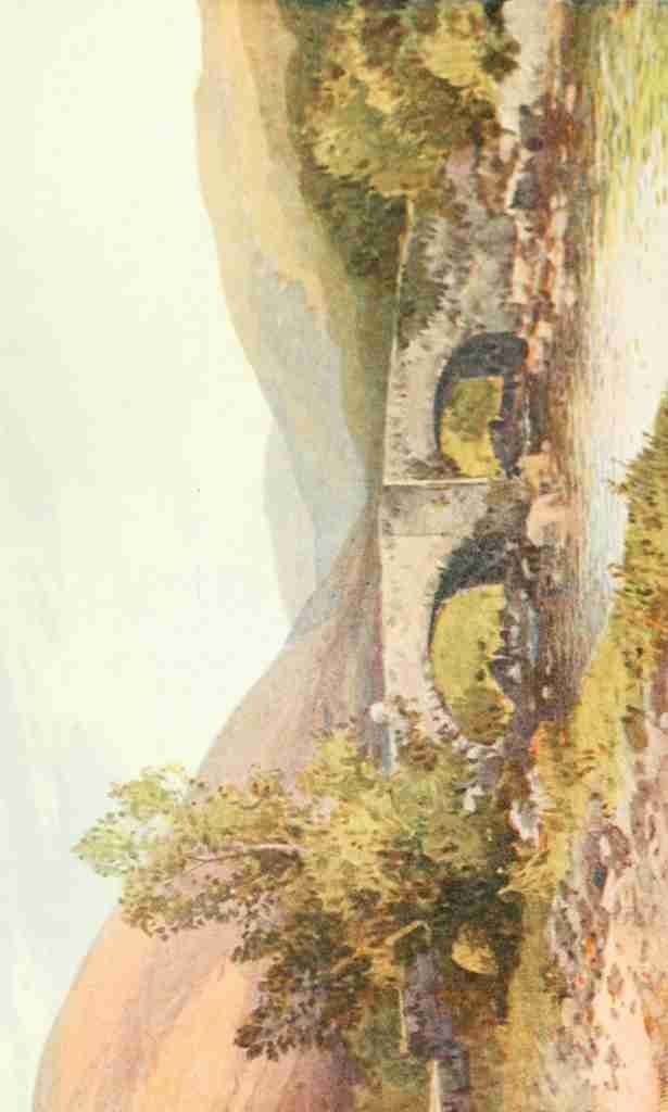 Widgery Frederick J 1861 1942 Devon 1913 Fingle Bridge A4 Photo Print