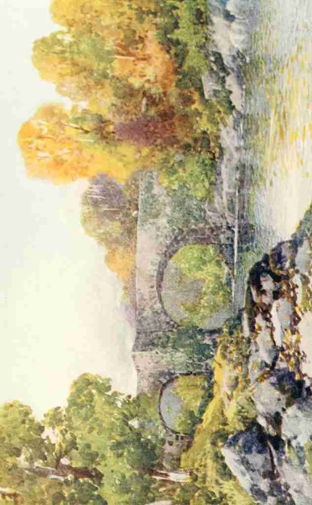 Widgery Frederick J 1861 1942 Devon 1913 Holne Bridge A4 Photo Print