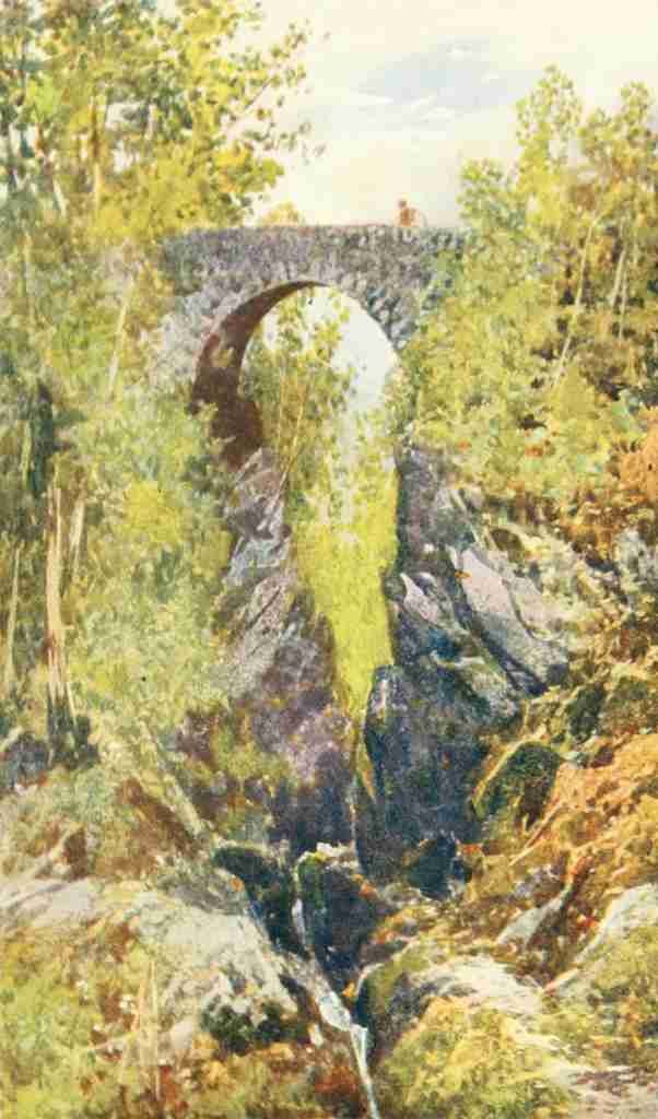 Widgery Frederick J 1861 1942 Devon 1913 Lydford Bridge A4 Photo Print