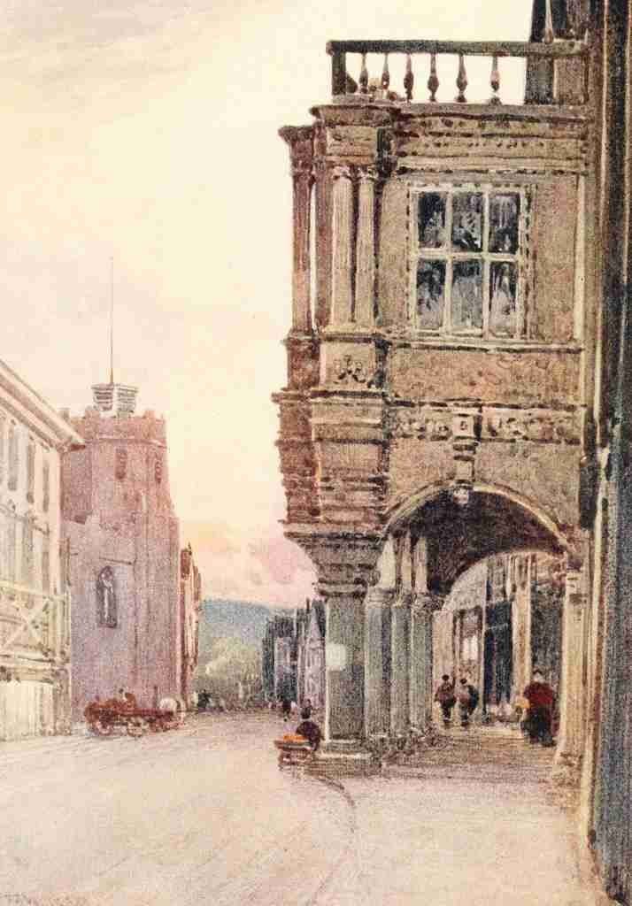 Widgery Frederick J 1861 1942 Devon 1913 The Guildhall Exeter A4 Photo Print