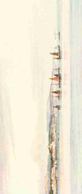 Widgery Frederick J 1861 1942 Devon 1913 Torquay from the bay A4 Photo Print