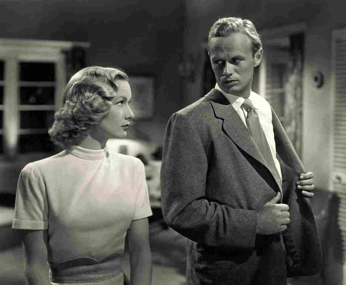 Widmark Richard Slatterys Hurricane 1S film star poster A4 Photo Print