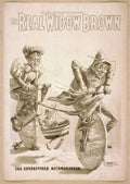 Widow Brown Flour Vintage Retro Advert Poster A4 Photo Print