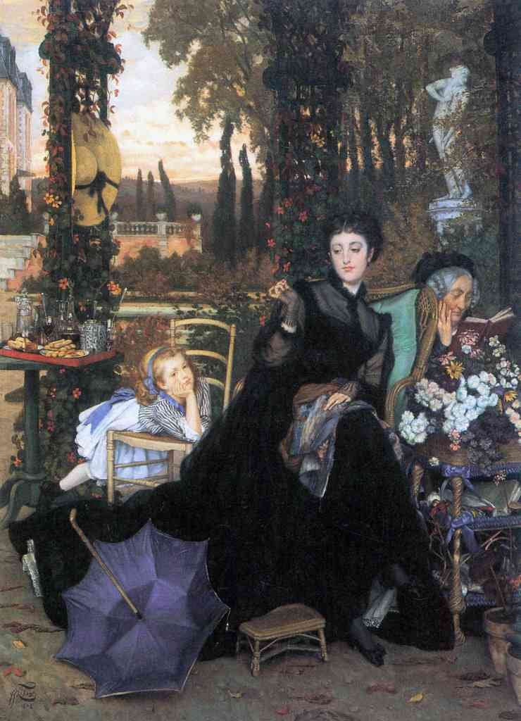 Widow Tissot A4 Photo Print