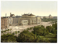 Wien Burgtheater Vintage A4 Photo Print