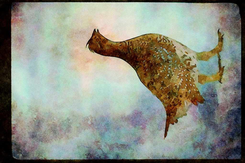 Wild Birds 352055 Sharp tailed Grouse A4 Limited Edition Watercolour Print