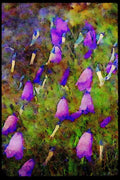 Wild Flowers Plants 013048 Blue Bells A4 Limited Edition Watercolour Print