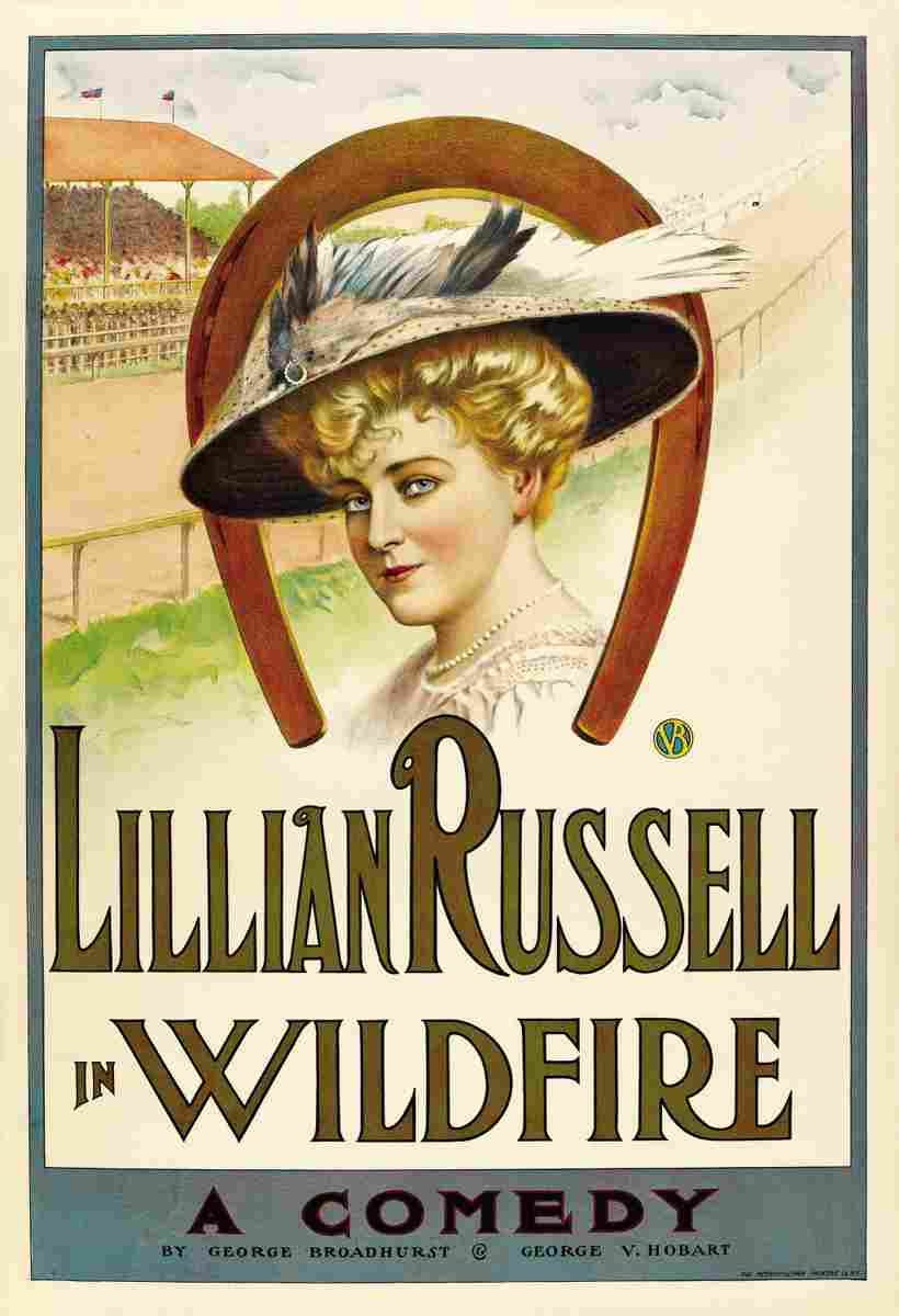  Wildfire 1915 01 film star poster A4 Photo Print