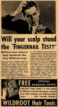 Wildroot Tonic Scalp Vintage Retro Advert Ads A4 Photo Print