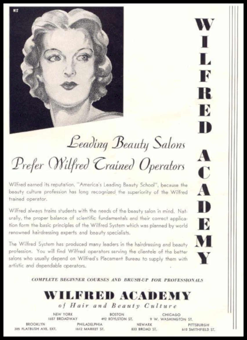 Wilfred Academy Courses 1 Vintage Retro Advert Ads A4 Photo Print