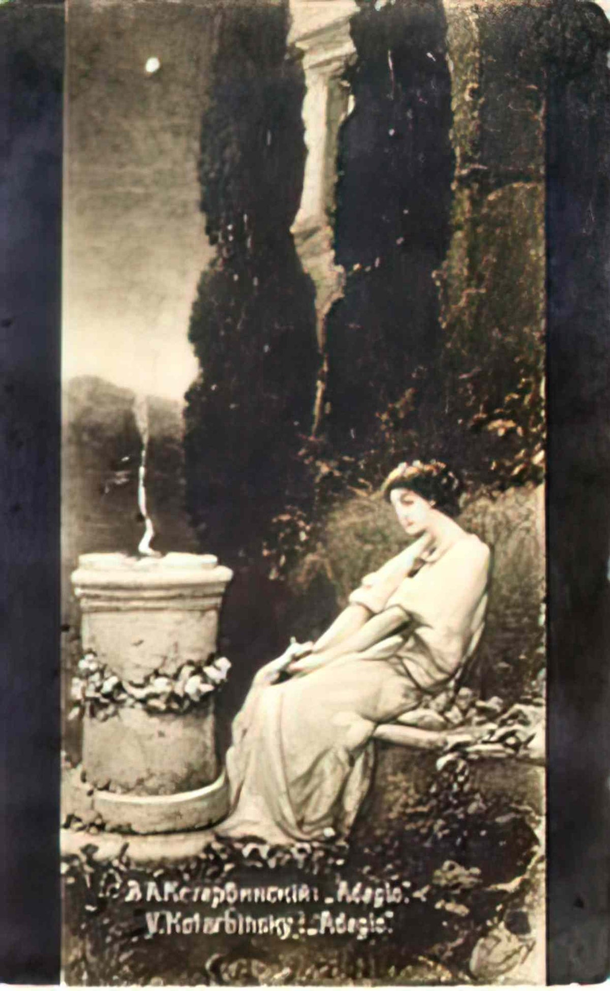 Wilhelm Kotarbinski adagio2 Art A4 Photo Print