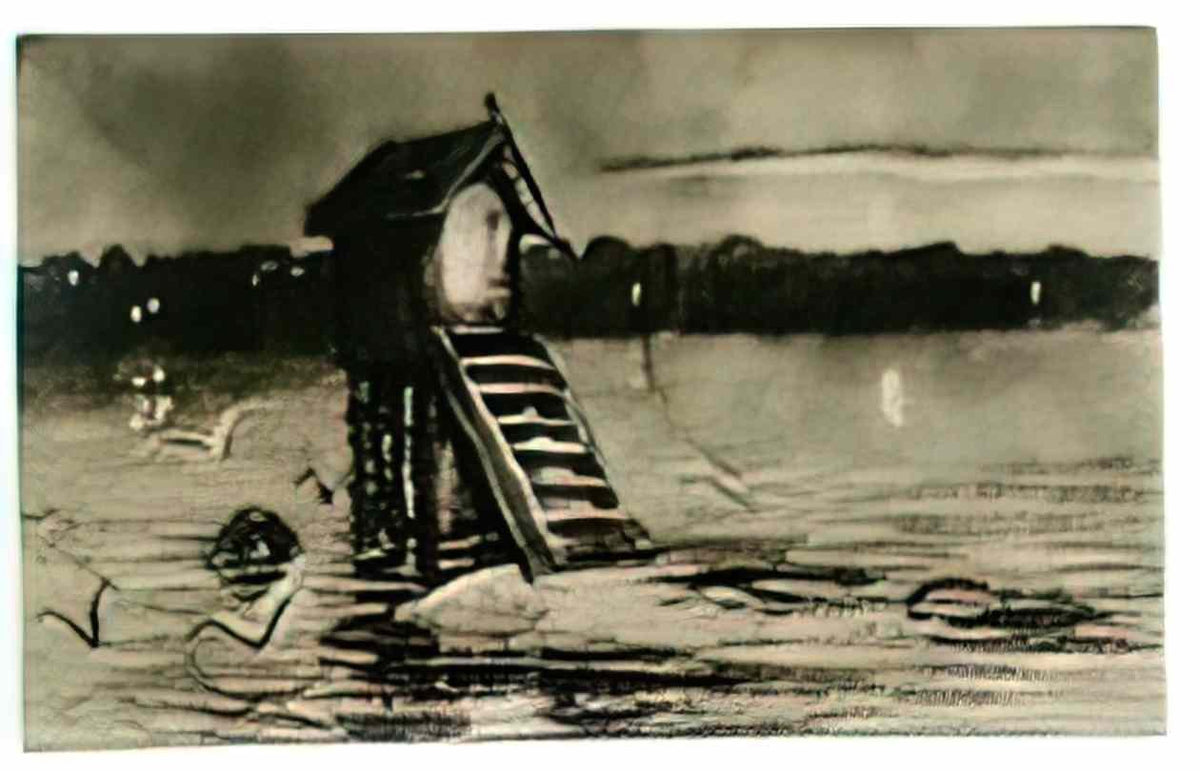 Wilhelm Kotarbinski mystery Art A4 Photo Print